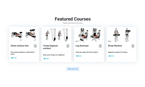 sportslab hoofdpagina courses